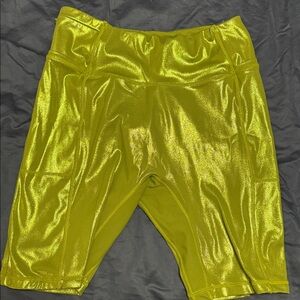 Crowned Athletics Lime Green Activewear Shorts